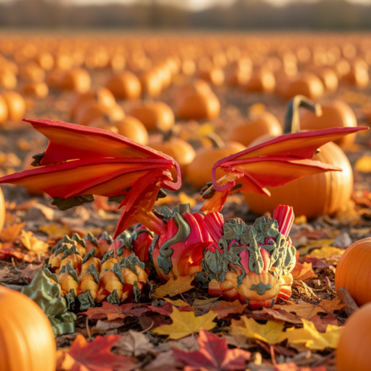 Pumpkin Wyvern Dragon Adult