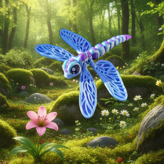Dragonfly Insect – Cute Mini Dragonfly Figurine – Desk Buddy Gift