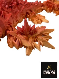 Frostphin Arctic Dolphin – Articulated Flexi Dolphin – Cute Fidget Desk Buddy Gift