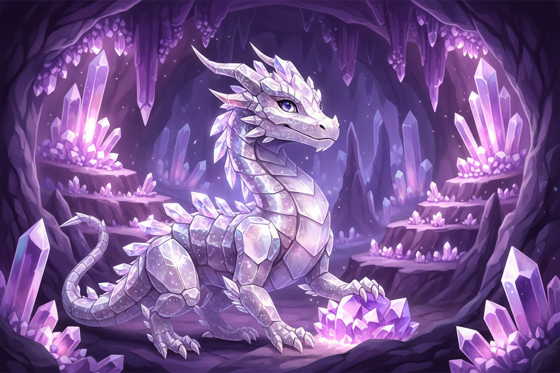 Adult Dragon Field Guide #6: Crystal Dragon Adult