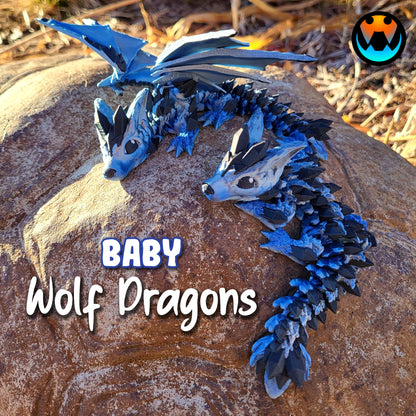 Crystal Wolf Dragon Tadlings