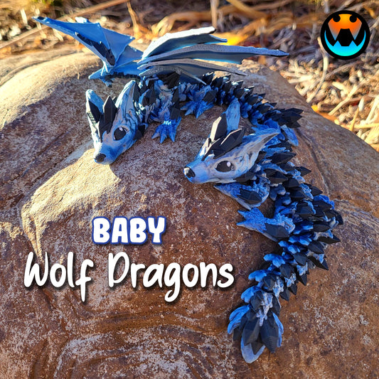 Crystal Wolf Dragon Tadlings