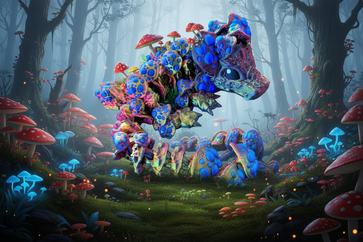 Mushroom Dragon Tadling