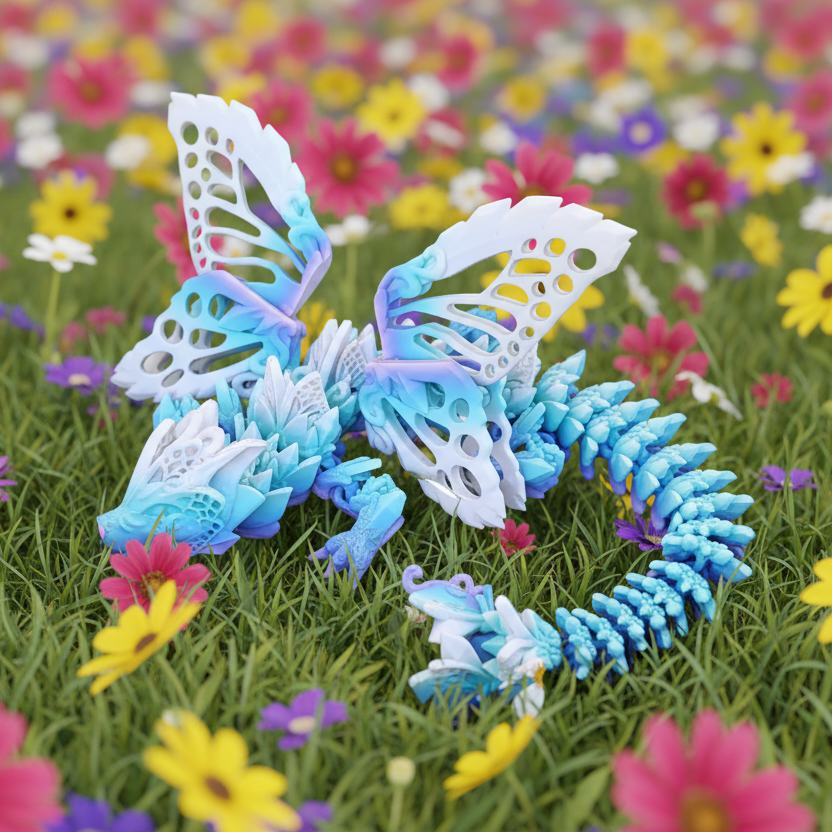 Fae Wolf Winged Dragon Adult