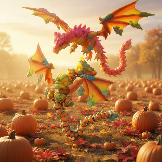 Pumpkin Wyvern Dragon Adult