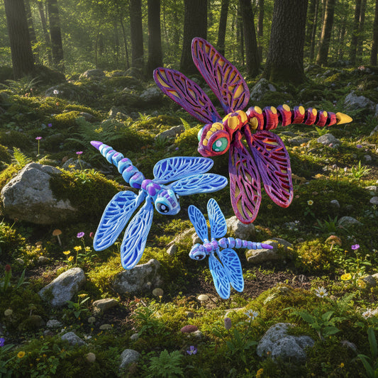 Dragonfly Insect – Cute Mini Dragonfly Figurine – Desk Buddy Gift