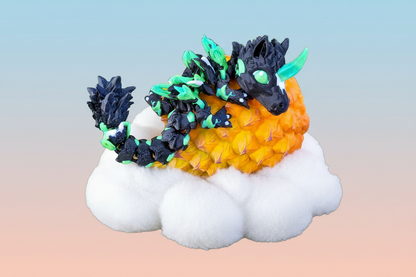 Unicorn Dragon Tadling – Articulated Baby Dragon Fidget – Cute Fantasy Desk Buddy Gift