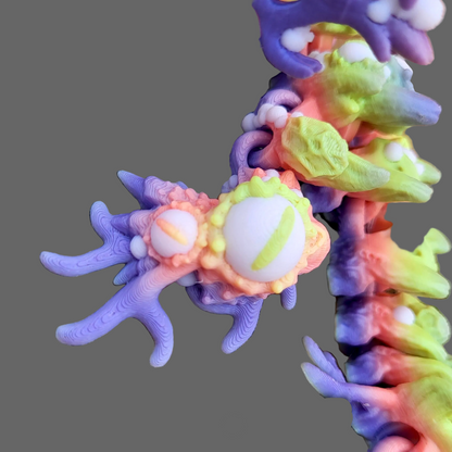 Infested Dragon (Adult) – Articulated Fantasy Dragon – Spooky Collector Display & Gift