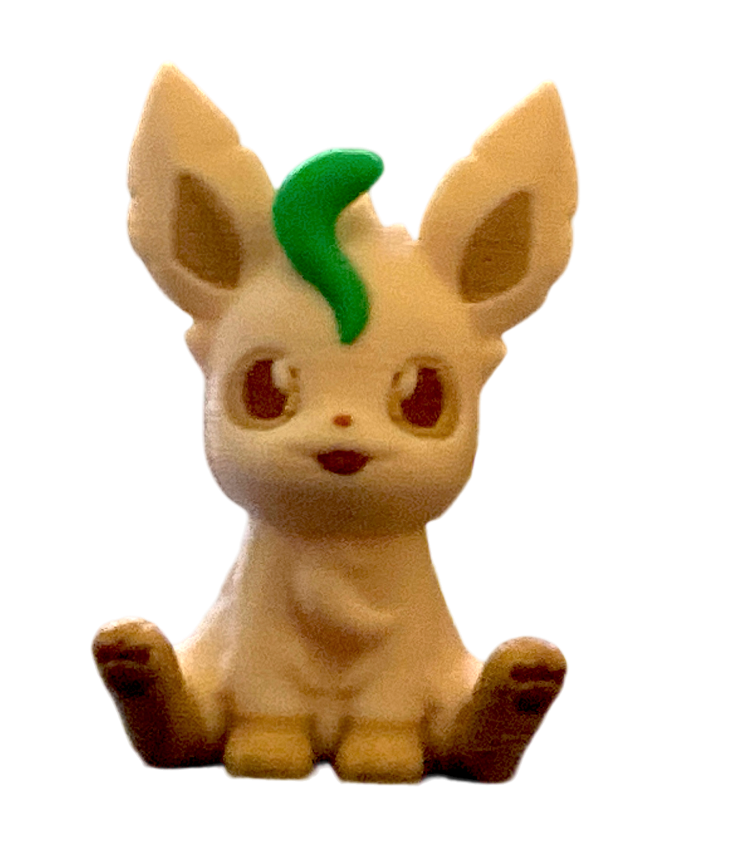 Evo Pals – Leaf Fox Companion (Green) – Cute Desk Buddy Collectible Gift