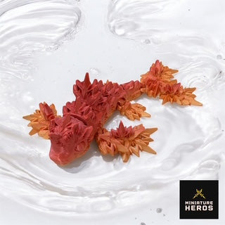 Frostphin Arctic Dolphin – Articulated Flexi Dolphin – Cute Fidget Desk Buddy Gift