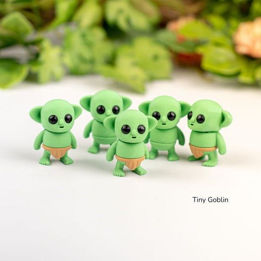 Tiny Goblin – Cute Fantasy Desk Buddy Figurine – D&D Gamer Gift