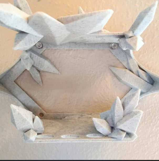 Crystal Cave Wall Mount Shelf